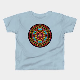 Sunflower Mandala Kids T-Shirt